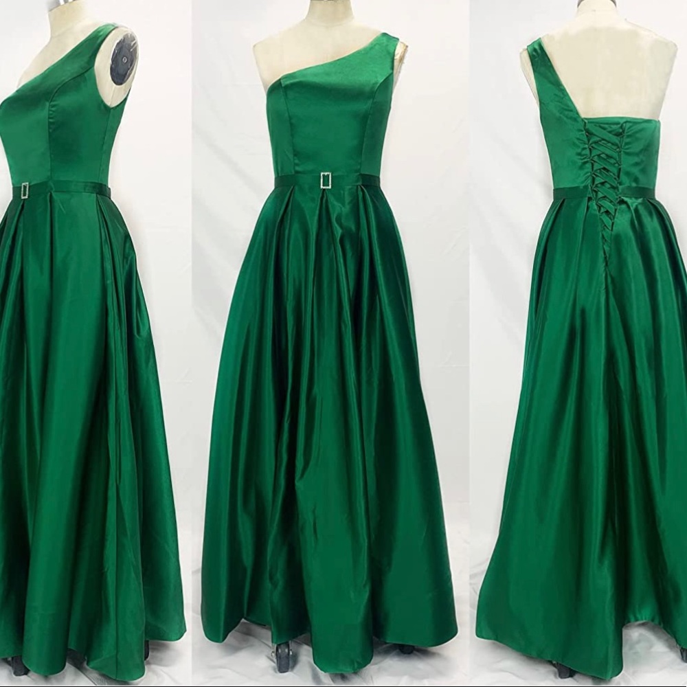Brand new size 10 green prom dress
